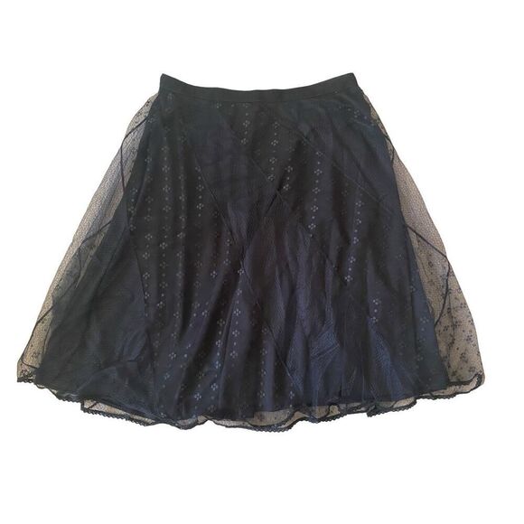 Express Skirt Floral Formal Career Date Night Workwear - Picture 1 of 9